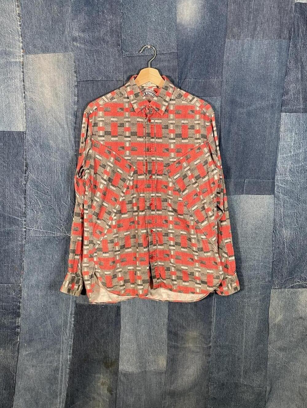 Balenciaga Reconstructed Plaid Button Up